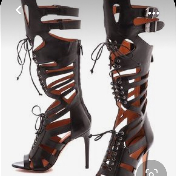 Rebecca Minkoff Shoes - Rebecca Minkoff Rita black cutout Boots size 7 NWT NIB